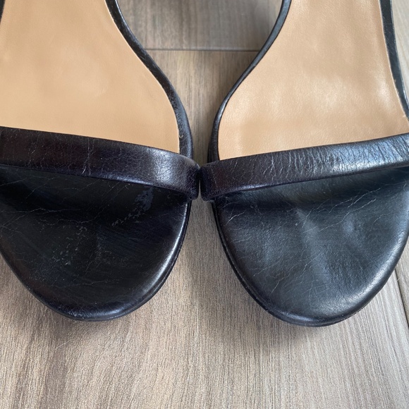 Banana Republic Black Strappy Heels 7.5 - Picture 7 of 9